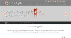 Desktop Screenshot of erolerguler.com